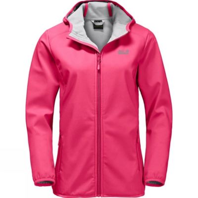 Chaquetas Jack Wolfskin Northern Point Softshell Mujer - Rosas - Chile CEW405198